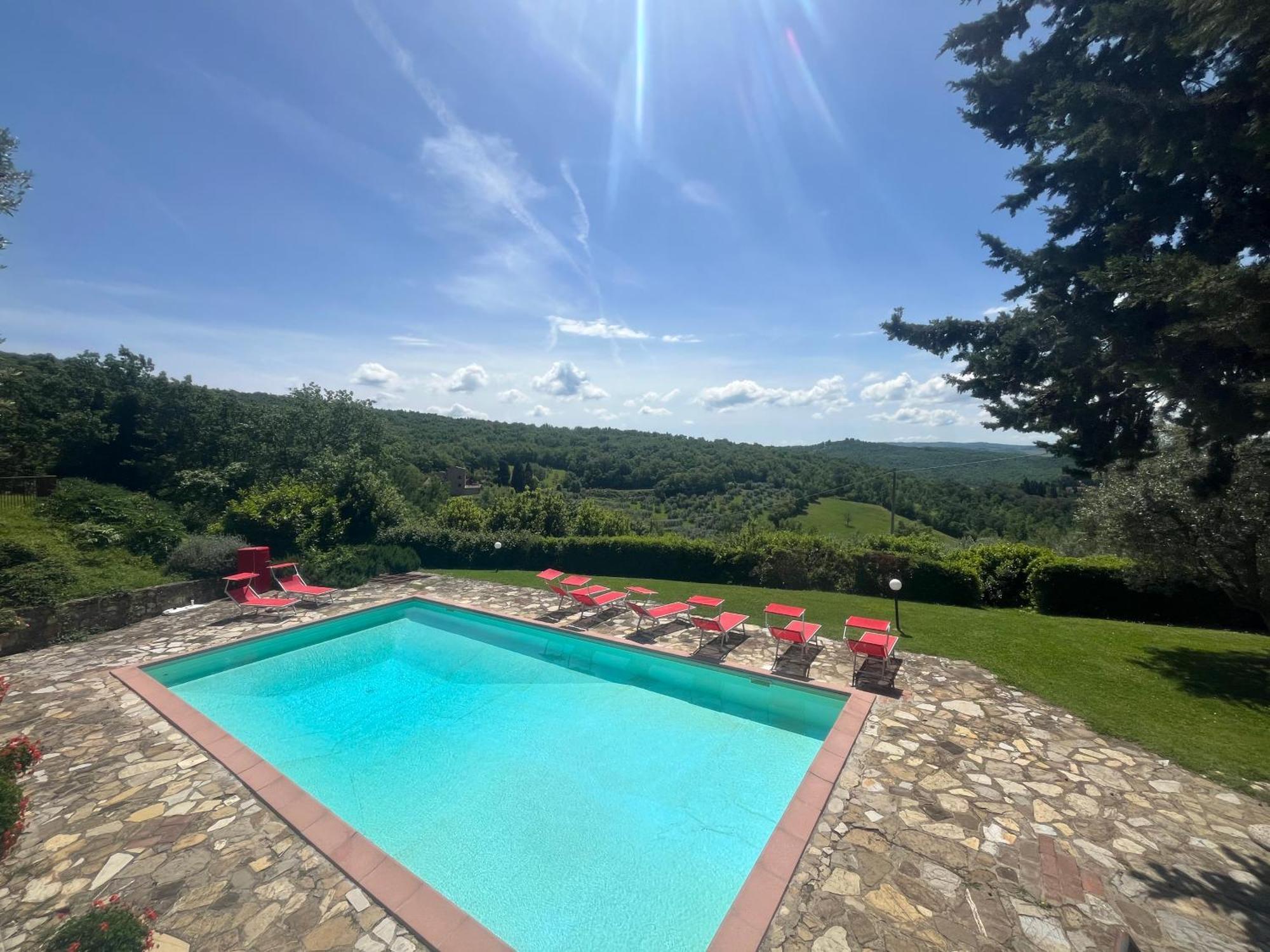 Il Fiorino Di Badia Apartment Badia A Passigano Екстериор снимка